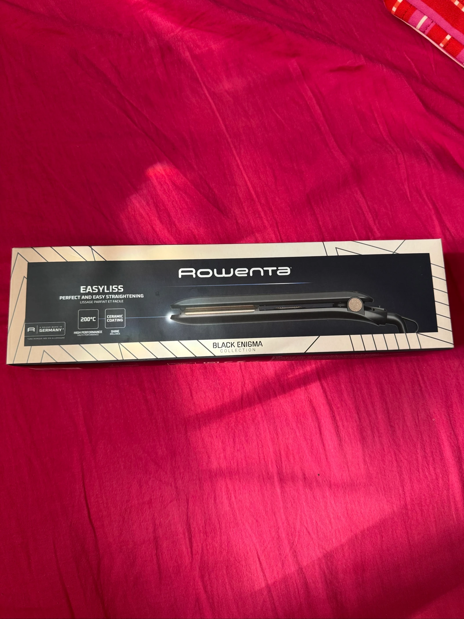 ✨ Plancha Rowenta EasyLiss Black Enigma – Nueva – photo 2